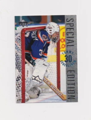 1995-96 Upper Deck SPECIAL EDITION Insert # SE140 Tommy Soderstrom ISLANDERS - Image 1 of 3