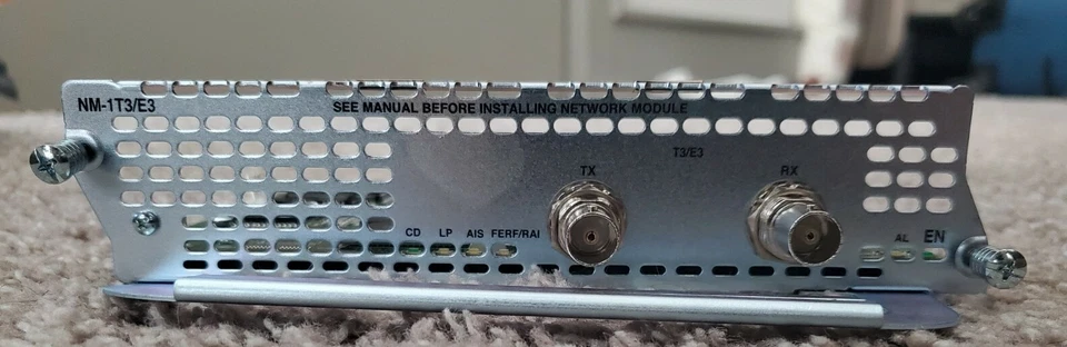 Cisco NM-1T3/E3 1-Port T3/E3 Network Module Card - Image 1 of 2