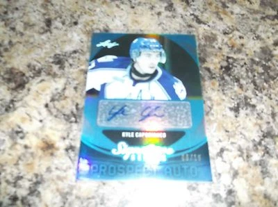 2015 Leaf Signature Series Kyle Capobianco Prospect Autographs Blue #SP-KC2 8/15 - Image 1 of 2