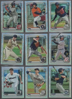 2020 Bowman Chrome Mega Box Mojo Refractor - You Pick - Qty Available - Franco! - Image 1 of 4