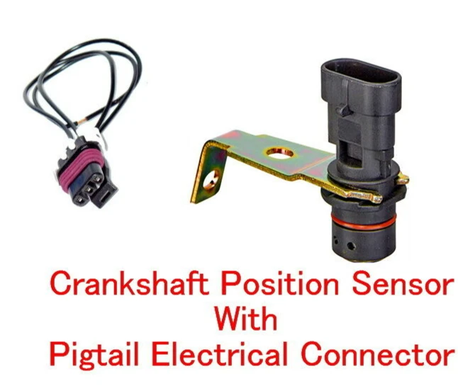 Crankshaft Position Sensor W/ Pigtail Connector Fits: Cadillac Chevrolet & GMC - Image 1 of 4