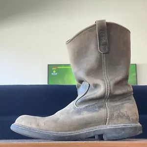 RED WING PECOS 11-INCH SOFT TOE PULL-ON BOOT 1105 Supersole Sz 11.5 MSRP $225 - Picture 1 of 12