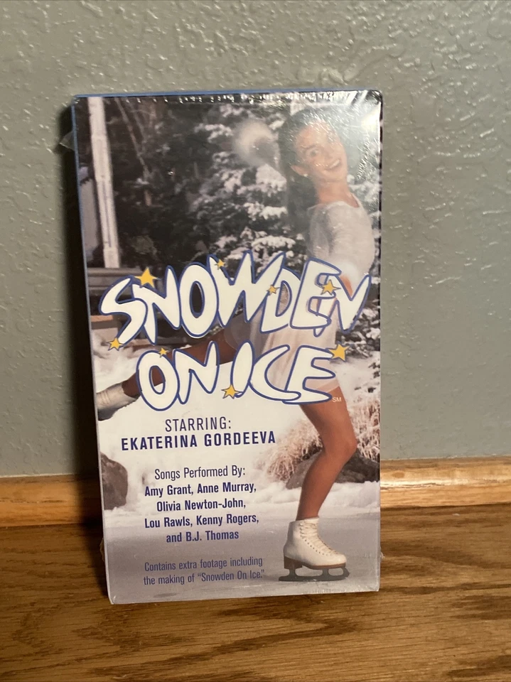 Snowden on Ice VHS 1997 Ekaterina Gordeeva Scott Hamilton Kurt Browning