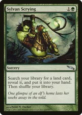 Sylvan Scrying Mirrodin NM Green Uncommon MAGIC THE GATHERING CARD ABUGames