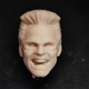 1/12 Scale The Riddler Jim Carrey Head Sculpt Unpainted Fit 6" ML Figure B Style - Picture 1 of 3