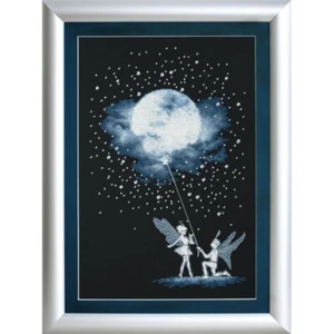 Cross Stitch Kit by Charivna Mit - Meeting under the Moon - Picture 1 of 1