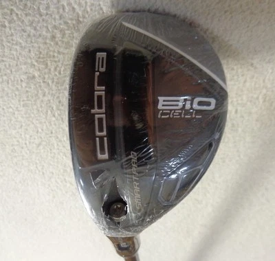LH - Cobra Bio Cell Silver Adjustable 3-4 Hybrid W/Bio Cell 63g Stiff Shaft - Image 1 of 4