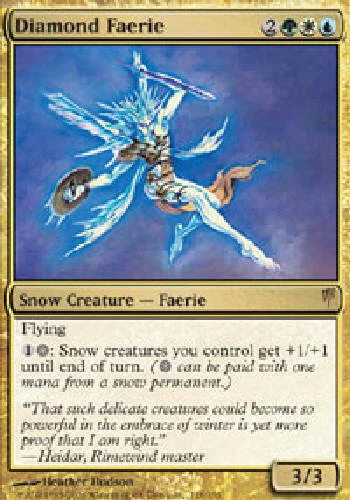 DIAMOND FAERIE X4 4 4X Coldsnap MTG Magic the Gathering Cards DJMagic - Image 1 of 1