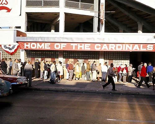 SPORTSMANS PARK ST LOUIS CARDINALS 8X10 COLOR PHOTO - Image 1 of 1