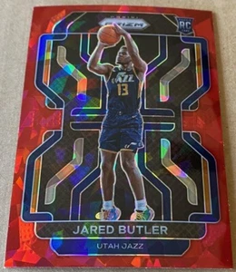 Tarjeta de novato Jared Butler 2021-22 Panini Prizm rojo #290 casi nueva-como nueva - Imagen 1 de 2