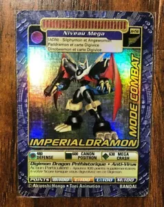 Digimon Saveurs Digi-Battle Card French Imperialdramon Fighter Mode Holo Jd-156 - Picture 1 of 6