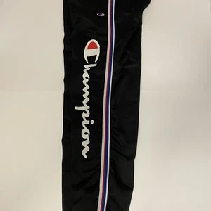 Champion Joggers Script Sweatpants Youth Large Black - Picture 1 of 9