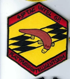 PATCH USAF 43RD TAC INTEL GP DB-2 - Picture 1 of 2