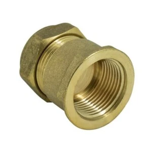 COPPER COMPRESSION FEMALE BSP IRON - Picture 1 of 1