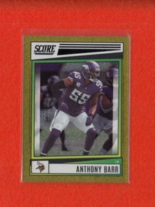 2022 Score Anthony Barr Gold Minnesota Vikings 107/225 #108 - Picture 1 of 1