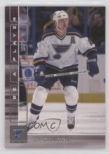 2001-02 ITG Be A Player Memorabilia Al MacInnis #84 HOF