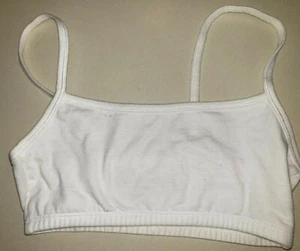 Junior/Mädchen Gr. 32 WEISS BH NEU OHNE ETIKETT OHNE WATTIERUNG Gummiband FRUIT OF LOOM - Bild 1 von 2