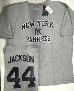 REGGIE JACKSON YANKEES MENS NAME NUMBER SHIRT JERSEY BIG TALL NEW W TAGS - Picture 1 of 2