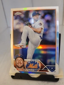 2023 Topps Chrome Refractors #148 Max Scherzer - Picture 1 of 2