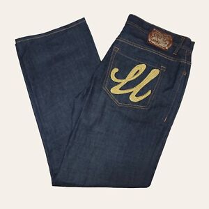 Ecko Jeans Golden Wave Embroidered 38x36