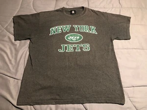 NEW YORK JETS Herren S/S Graphic T-Shirt - NFL Team Apparel - grau, grün - Größe L - Bild 1 von 4