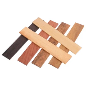 6Pcs Textured Wood Planks for Crafts Wooden Boards for Garden Use - Picture 1 of 12