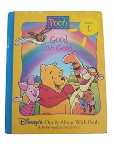 Disney's Out & About With Pooh 1996 Band 1 Gut wie Gold Hardcover Buch - Bild 1 von 6