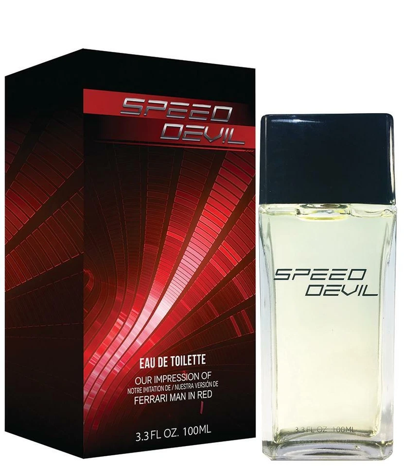 Speed Devil Cologne for Men EDT Eau De Toilette by Preferred Fragrance 3.3oz