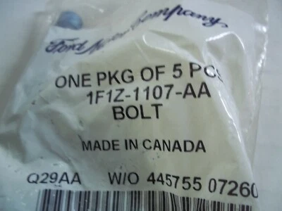 PACK DE 4 TACOS DE RUEDA ORIGINALES FORD P/N 1F1Z-1107-AA Foto 1 de 2