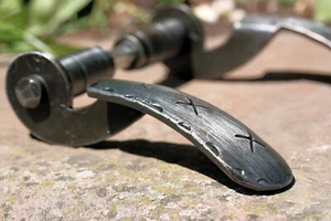 Türdrücker Türklinken Türgriff Paar Griff Geschmiedetes Metall Drückergarnitur - Bild 1 von 5