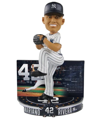 Mariano Rivera New York Yankees Career Stats Bobblehead IN HAND Cover