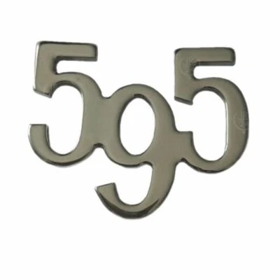 RAGNI BADGE SCRITTA POSTERIORE FIAT 500 PER ABARTH 595 COMPETIZIONE TURISMO logo