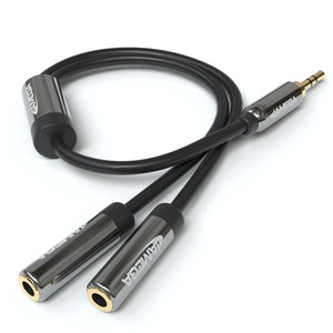 0,2m Audio Jack Y-Adapter Cable | AUX Y Splitter Distributor Stereo Y Adapter