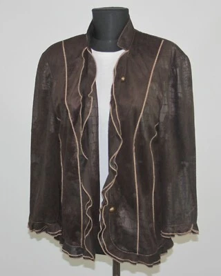 Gerry Weber Mujer Marrón Traje Blazer Chaqueta Talla GB 18 Foto 1 de 4