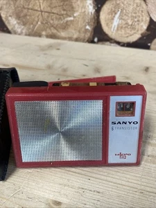 Sanyo 6c-64 Transistorradio Vintage - SP174 - Bild 1 von 7