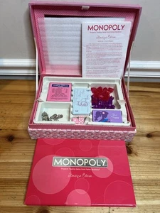 Monopoly Boutique Edition Toys R Us Exclusive Complete Game Pink Keepsake Box - Picture 1 of 11