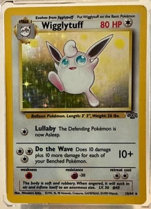 1999 Pokemon Wigglytuff 1st Edition Holo Jungle Set Italian 16/64 NM - Picture 1 of 2