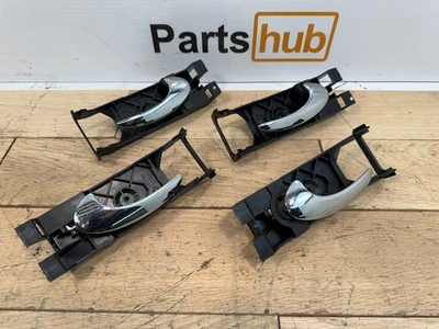 Jaguar XJ8 1998-2003 OEM JUEGO DE MANIJAS DE TRACCIÓN DE PUERTA INTERIOR DELANTERA TRASERA IZQUIERDA DERECHA Foto 1 de 4