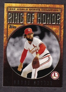2008 Topps Baseball Card #RH-BS Cardinals Bruce Sutter anello d'onore - Foto 1 di 2