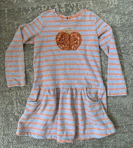 HERBSTMOTIV GYMBOREE MÄDCHEN KLEID GRÖSSE 10 - Bild 1 von 4