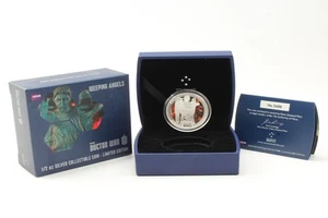 2014 Niue $1 Doctor Who Daleks 1/2oz Silver Proof Coin - Picture 1 of 3