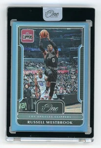 2022 Panini One and One Russell Westbrook Blue 28/40 #70 - Bild 1 von 2