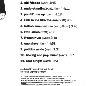 Worldwide von Everything but the Girl (CD 1991) - Bild 1 von 2