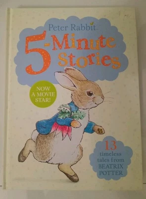 New Hardcover book Peter Rabbit 5-Minute Stories Beatrix Potter 13timeless Tales Foto 1 de 4