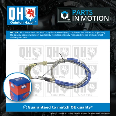 Handbrake Cable fits FORD ESCORT Mk5 RS 2.0 Rear 91 to 95 N7A Hand Brake Parking - Image 1 of 4