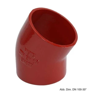 SML-Bogen DN 100-30° - Bild 1 von 1