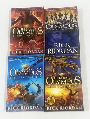 The Heroes of Olympus Rick Riordan Missing Son of Neptune Percy Jackson PB PACK - image 1 of 4
