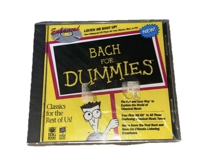J.S. BACH - Bach For Dummies - CD - Enhanced  NEW And SEALED - Classical Music - Image 1 of 3