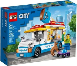 LEGO 60253 City Set Camion dei Gelati con Minifigure e Accessori per Bambini - Foto 1 di 9