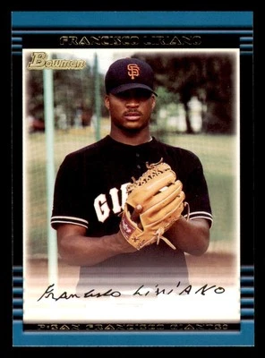 Bowman #182 2002 Francisco Liriano novato Foto 1 de 2